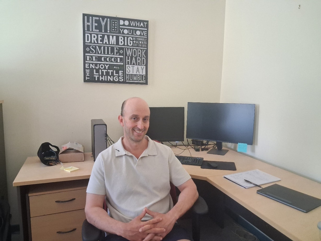 Shaun, Accredited Mental Health Social Worker and founder of Nautical Minds Fraser Coast